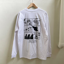 Load image into Gallery viewer, RECORD SHOP rare groove Original LS T-shirts (White)