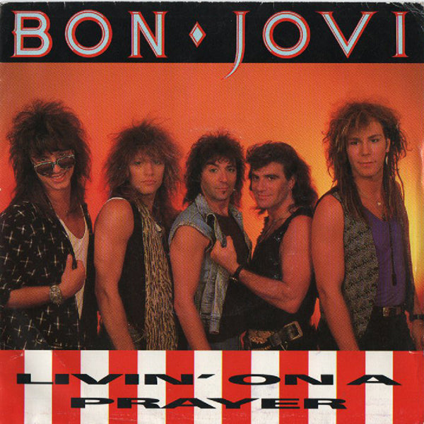 BON JOVI 7枚 レコード LIVIN' ON A ボンジョヴィ Bon Jovi / Livin' On A Prayer【7EP】 – RECORD SHOP rare groove