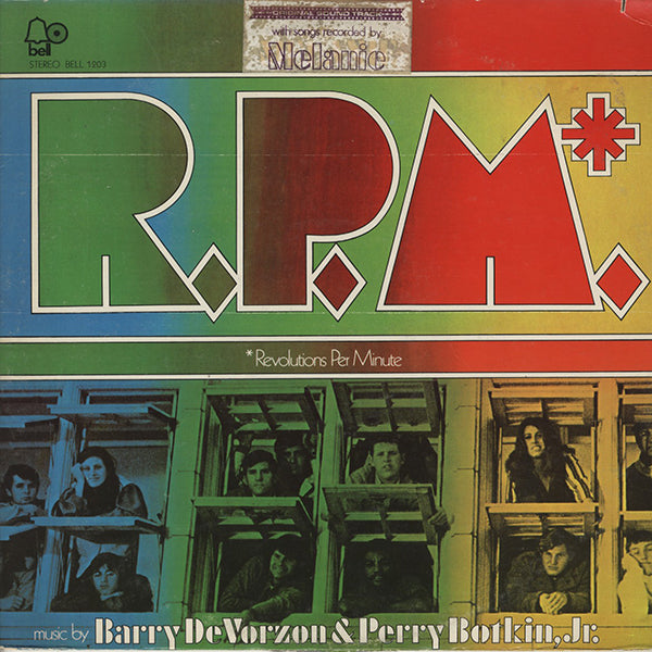 R.P.M. - Revolution Per Minute 2枚組メロハー O.S.T. (Barry DeVorzon & Perry Botkin, Jr. & Melanie) / R.P.M.