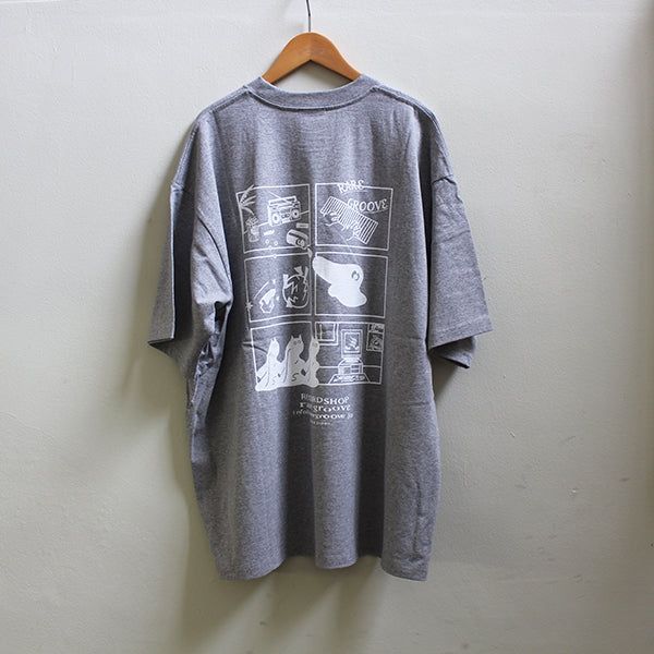 RECORD SHOP rare groove Original T-shirts (Grey）