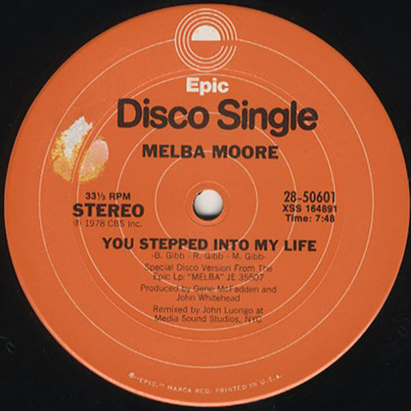Melba Moore / You Stepped Into My Life / There's No Other Like You