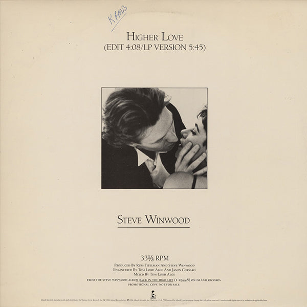 Steve Winwood / Higher Love