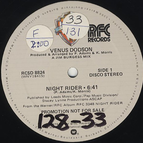 Venus Dodson / Night Rider