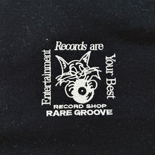 画像をギャラリービューアに読み込む, RECORD SHOP rare groove Original Sweatshirt (R.A.Y.B.E) (Black)(裏パイル/Pile Fabric)
