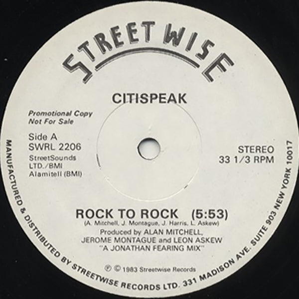 Citispeak / Rock To Rock