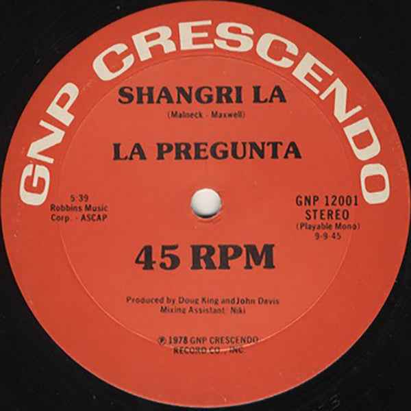 La Pregunta / Shangri La