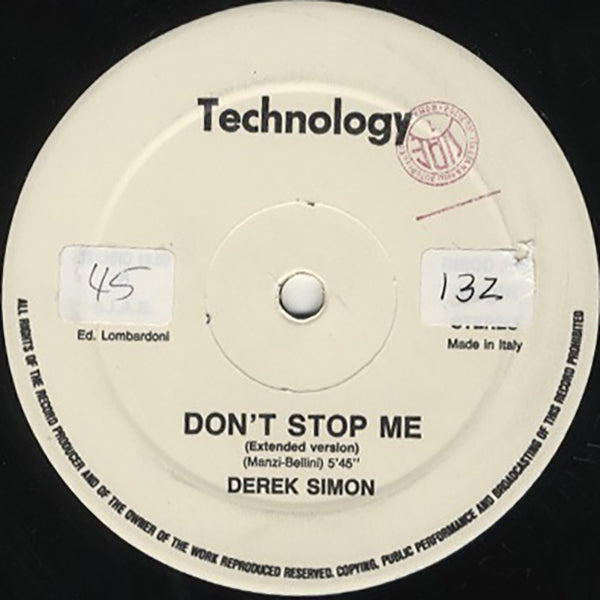 Derek Simon / Don't Stop Me