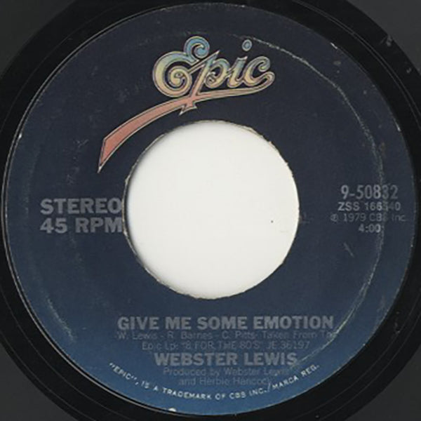 Webster Lewis / Give Me Some Emotion【7EP】