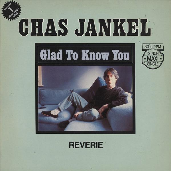 Chas Jankel ‎/ Glad To Know You