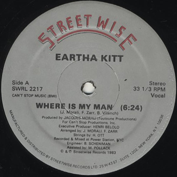 Eartha Kitt / Where Is My Man