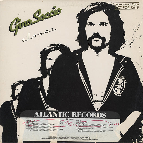 Gino Soccio / Closer