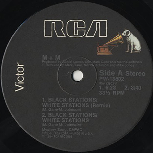 M + M / Black Stations / White Stations