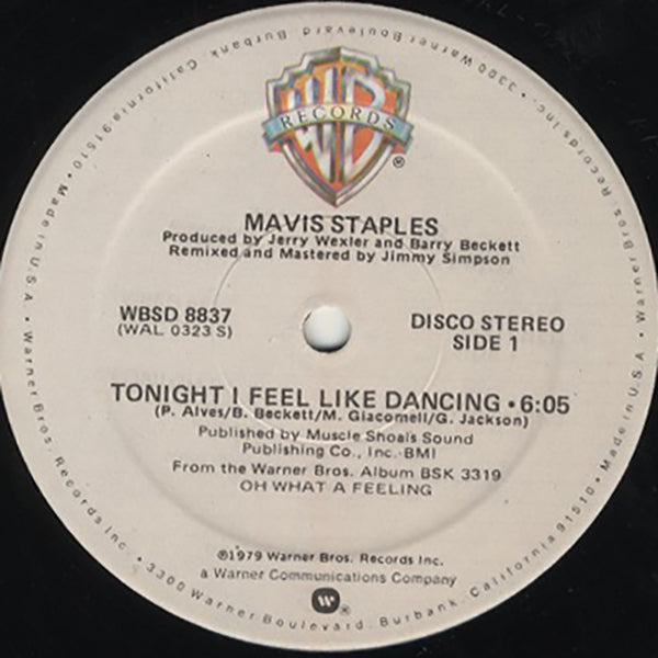 Mavis Staples / Tonight I Feel Like Dancing