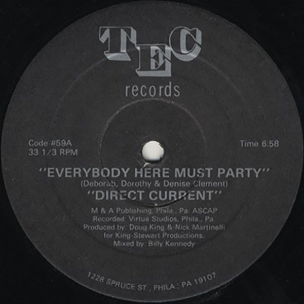 Direct Current / Everybody Here Must Party