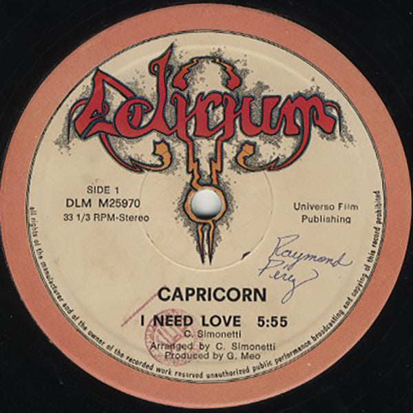 Capricorn / I Need Love