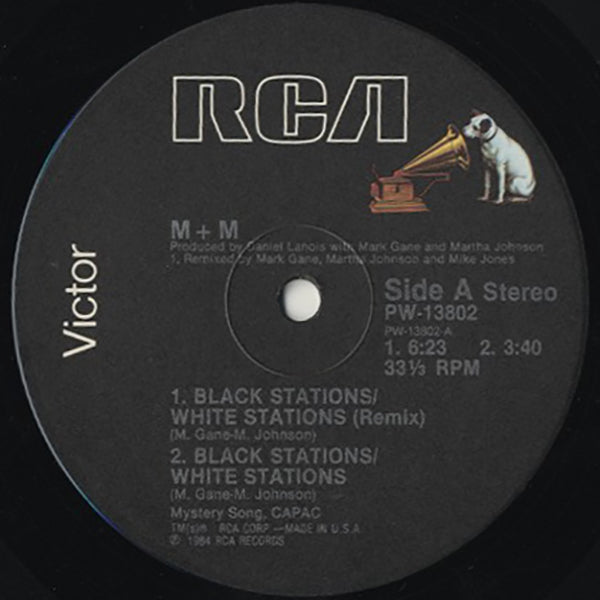M + M / Black Stations / White Stations