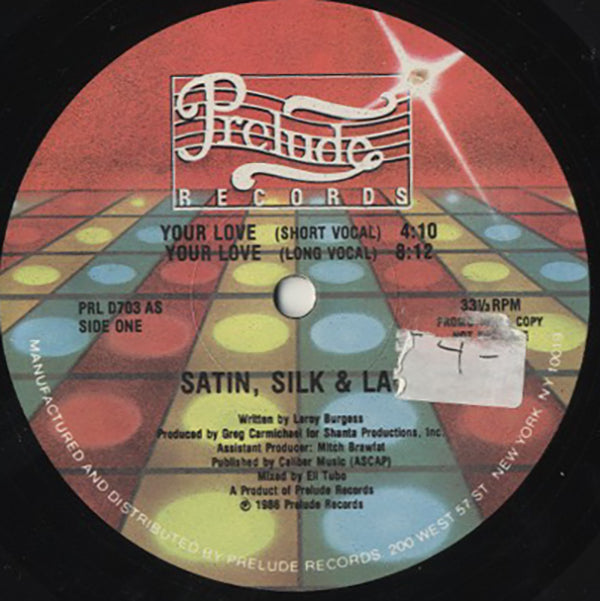 Satin, Silk & Lace / Your Love