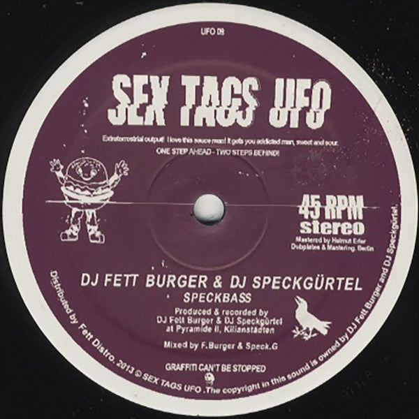 DJ Fett Burger & DJ Speckgürtel ‎/ Speckbass