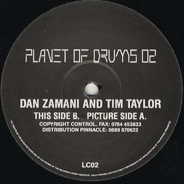 Dan Zamani And Tim Taylor ‎/ Planet Of Drums 02