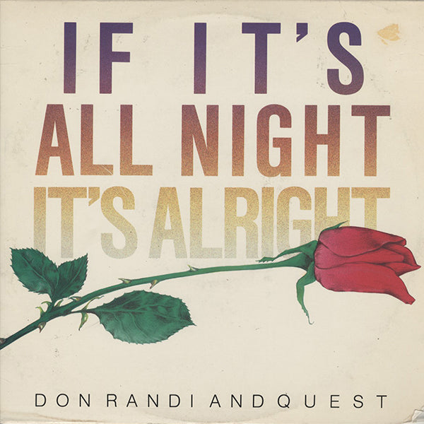 Don Randi And Quest / If It's All Night It's Alright