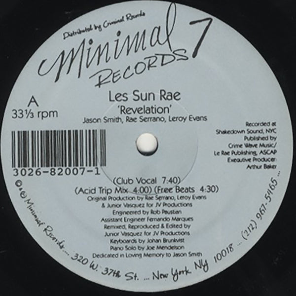 Les Sun Rae / Revelation
