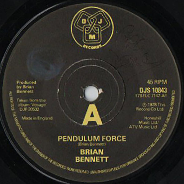 Brian Bennett / Pendulum Force【7EP】