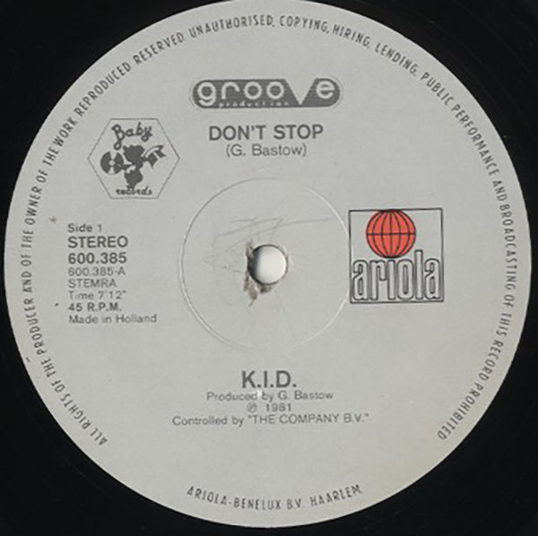 K.I.D. / Don't Stop