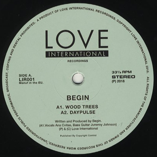 Begin / Love International Recordings 001