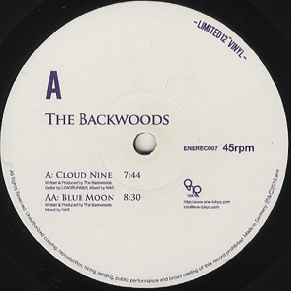 Backwoods / Cloud Nine / Blue Moon