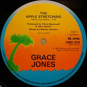 GRACE JONES / the apple stretching / nipple to the bottle