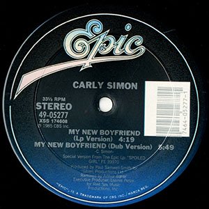 CARLY SIMON / my new boyfriend