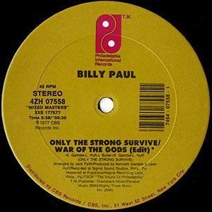 INTRUDERS / BILLY PAUL / i'll always love my mama / only the strong survive