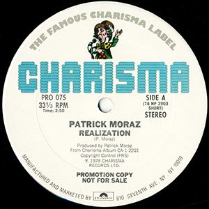 PATRICK MORAZ / realization
