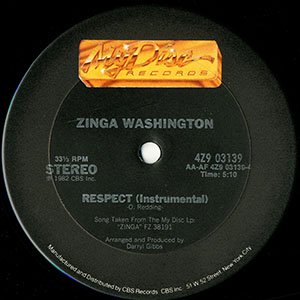 ZINGA WASHINGTON / respect