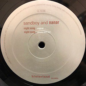 SANDBOY & NANAR / night song