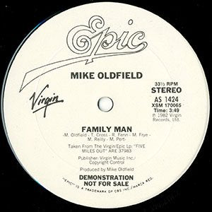 MIKE OLDFIELD / family man