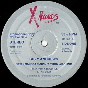 SUZY ANDREWS / der komissar-don't turn around