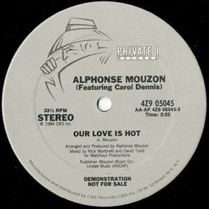 ALPHONSE MOUZON / our love is hot