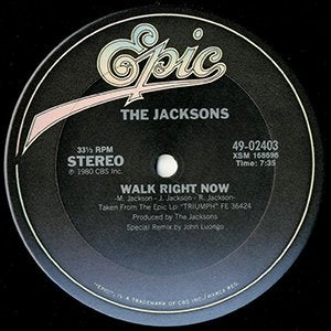 JACKSONS / walk right now
