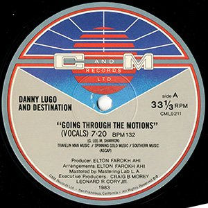 DANNY LUGO AND DESTINATION / going through the motions