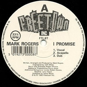 MARK ROGERS / i promise