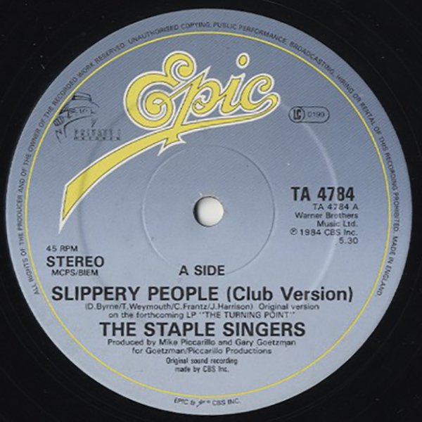 STAPLE SINGERS / slippery people