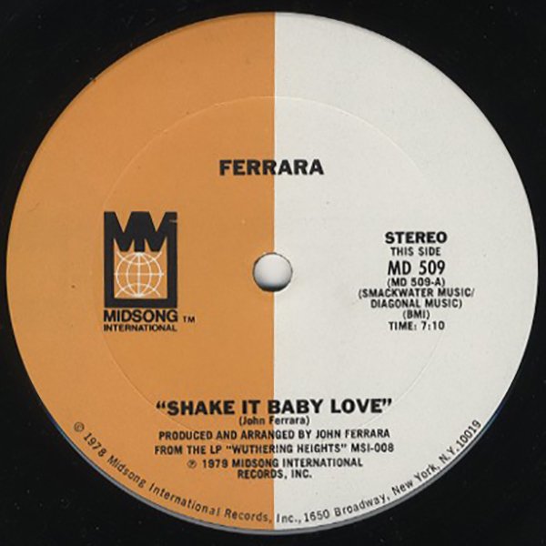 FERRARA / shake it baby love
