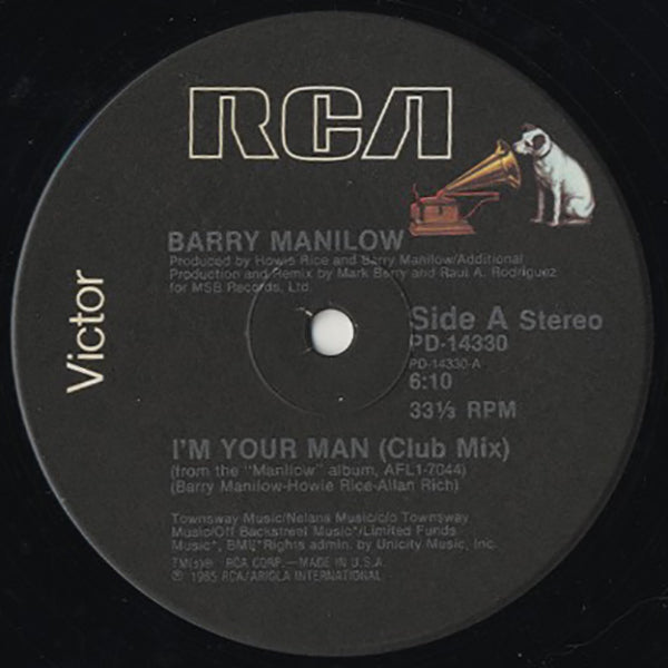 BARRY MANILOW / i'm your man