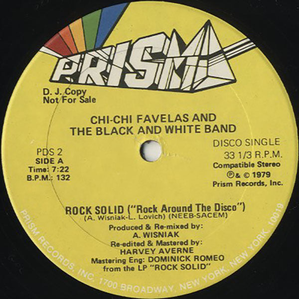 CHI-CHI FAVELAS AND THE BLACK AND WHITE BAND / rock solid