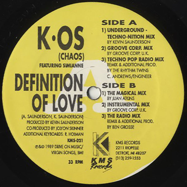 K.OS (CHAOS) FEAT. SIMIANNE / definition Of Love
