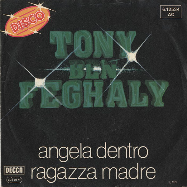 TONY BEN FEGHALY / angela dentro【7EP】