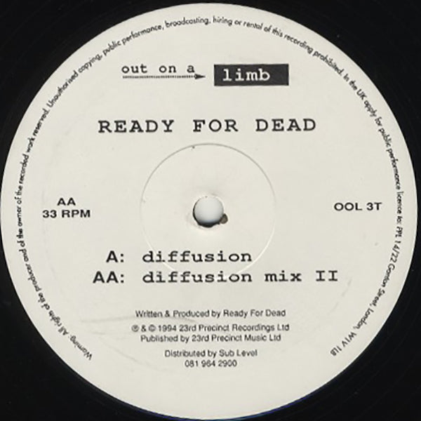 Ready For Dead / Diffusion