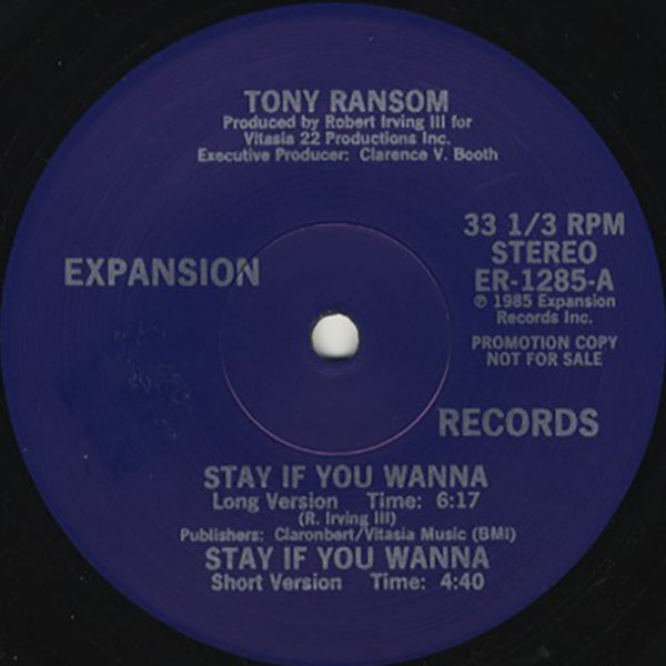 Tony Ransom / Stay If You Wanna – RECORD SHOP rare groove