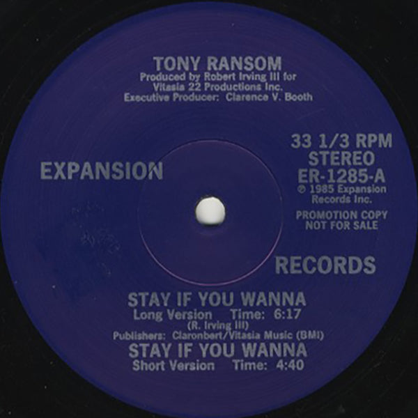 Tony Ransom / Stay If You Wanna